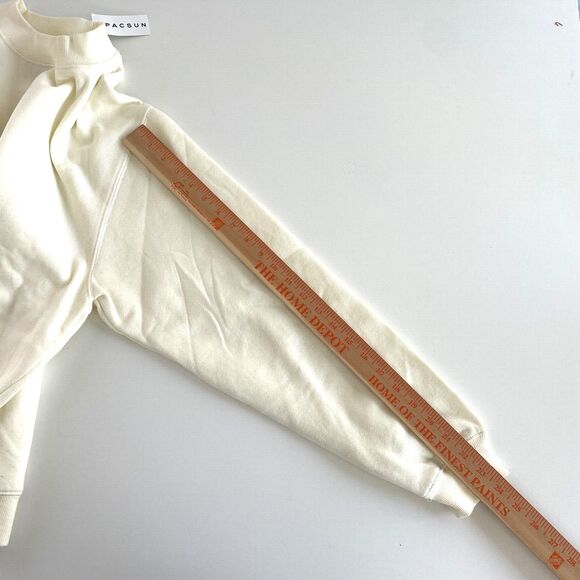 PacSun Amalfi Coast Embroidery Crew Neck Sweats Men's M Crew Neck Sweatshirt NWT - Picture 8 of 10